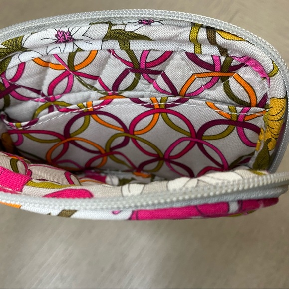 Vera Bradley Tea Garden Tech Case Coin Wallet Wristlet - Picture 6 of 11
